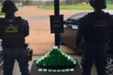 Polícia apreende 31 quilos de pasta base de cocaína na MS-164 