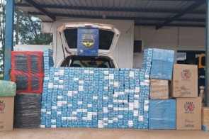 Apreendida carga de contrabando avaliada em mais de R$ 86 mil 