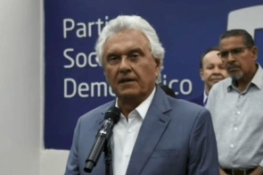 Caiado lança pré-candidatura a presidente e promete anistiar Bolsonaro se for eleito