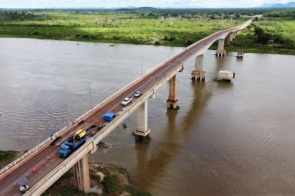 Ponte sobre o Rio Paraguai entra em nova fase de recuperação com investimento de R$ 11,7 milhões