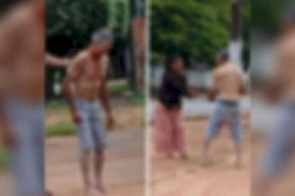 Mulher tenta matar marido a machadadas e acaba presa em Guia Lopes da Laguna