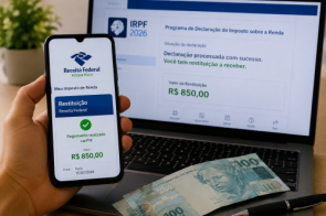 Mesmo sem declarar IR, 4 milhões terão restituição automática em 2026