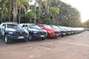 MS investe R$ 176 milhões em novas viaturas, armas e coletes