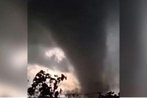 Tornado deixa feridos e provoca estragos em cidades do Rio Grande do Sul