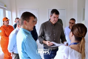 Em Dourados, Riedel diz que desafios são água nas aldeias, aeroporto e hospital regional
