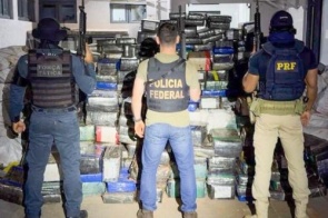 Ação integrada apreende 7 toneladas de maconha em Mato Grosso do Sul