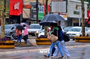 Após chuvas intensas, temperatura deve cair até 5°C em Dourados