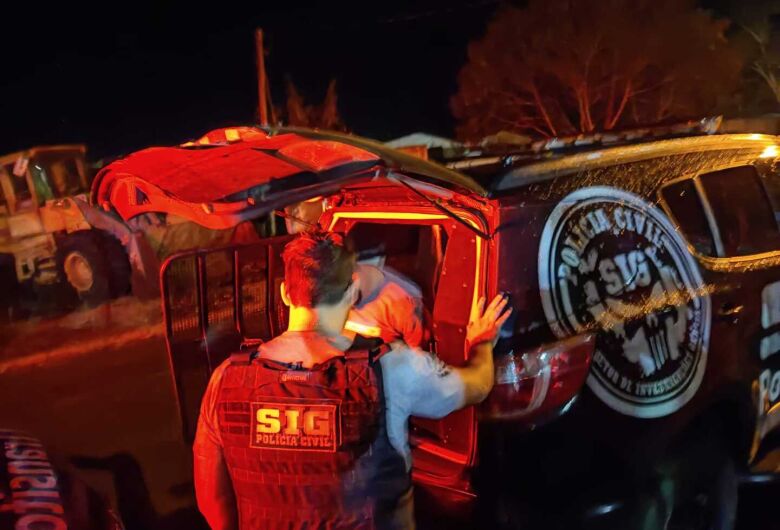 O crime ocorreu em Ponta Porã, quando o autor efetuou vários disparos de arma de fogo contra duas pessoas - Crédito: Divulgação/PCMS