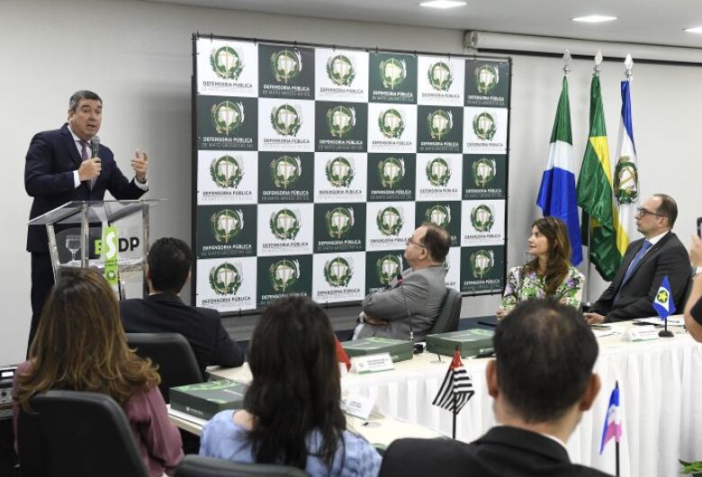 Riedel destacou que a Defensoria Pública tem um papel essencial neste cenário - Crédito: Bruno Rezende/Portal do MS
