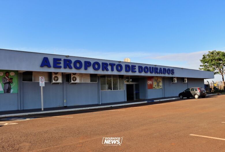 Detalhes para a retomada dos voos comerciais em Dourados foram acertados em reunião em Brasília - Crédito: Clara Medeiros/Arquivo/Dourados News