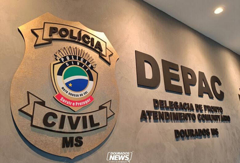 Caso foi registrado na Depac de Dourados após tentativa de furto - Crédito: Osvaldo Duarte/Dourados News