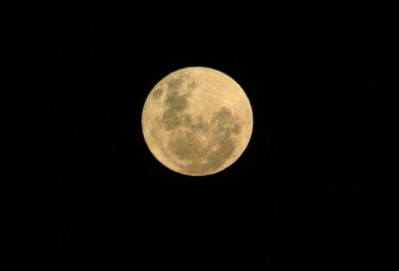 Superlua poderá ser vista na quarta-feira - Crédito: Clara Medeiros/Arquivo/Dourados News