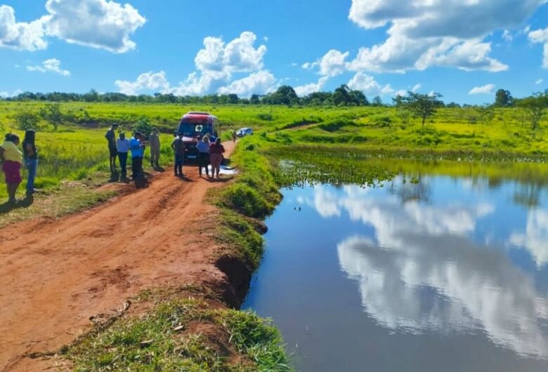 Represa onde aconteceu o acidente - Crédito: Divulgação