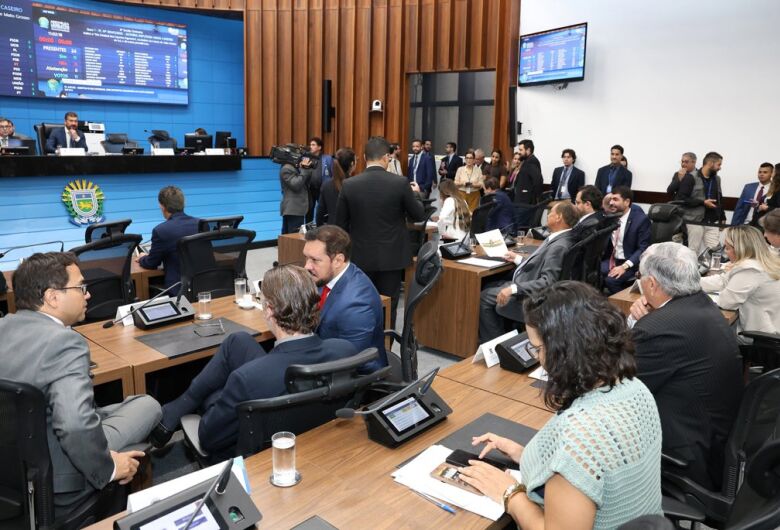 Sessão acontece nesta terça-feira na Assembleia - Crédito: Wagner Guimarães/ALEMS