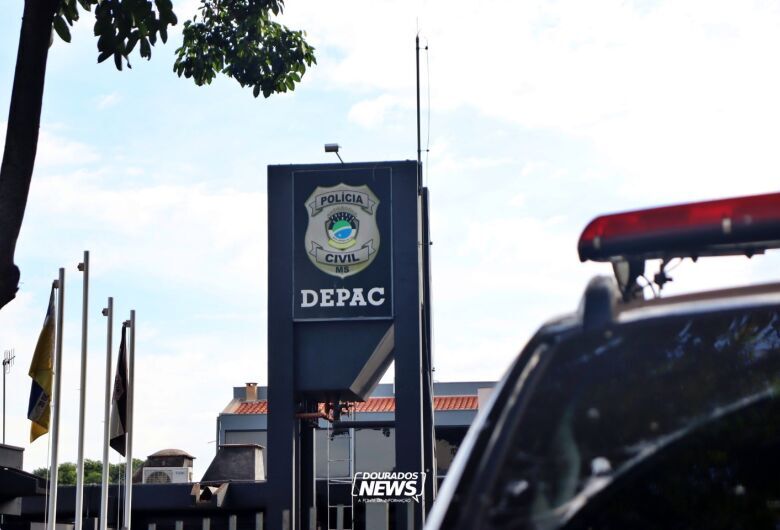 Caso foi registrado na Depac - Crédito: Clara Medeiros/Dourados News/Arquivo