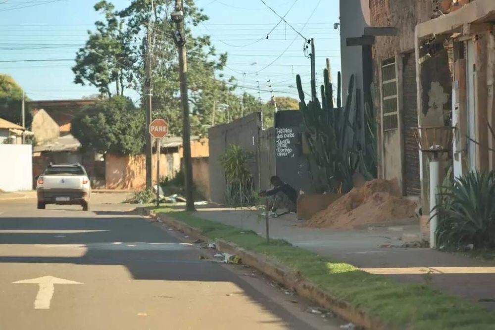 Igreja no Nova Lima, local onde estudante foi assassinado (Foto: Paulo Francis)