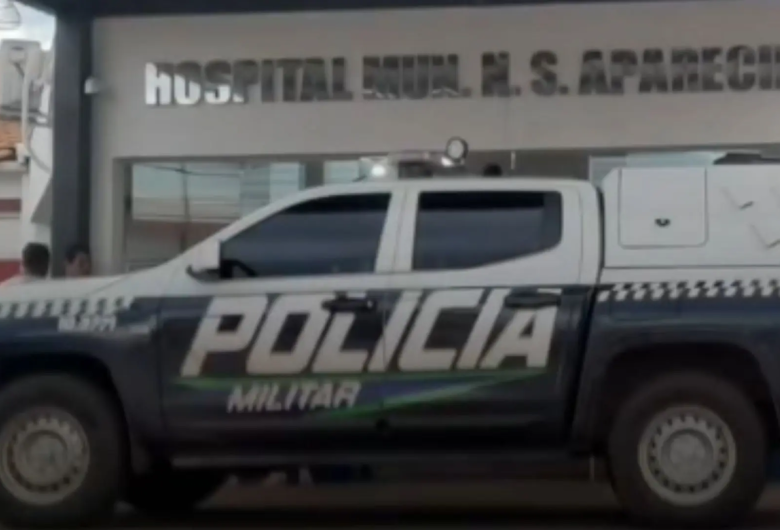 Polícia Militar prendeu o suspeito de feminicídio - Crédito: Portal Água Clara