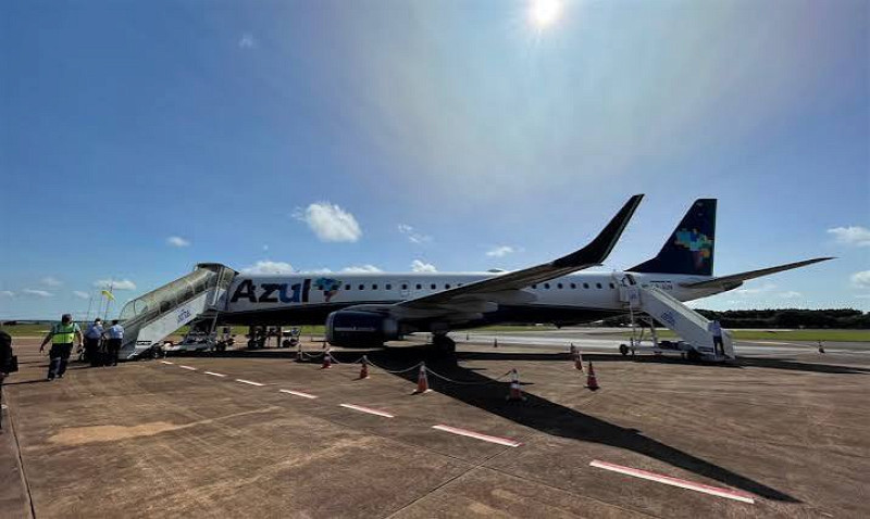Azul é a empresa que atende Ponta Porã - Foto: Divulgação